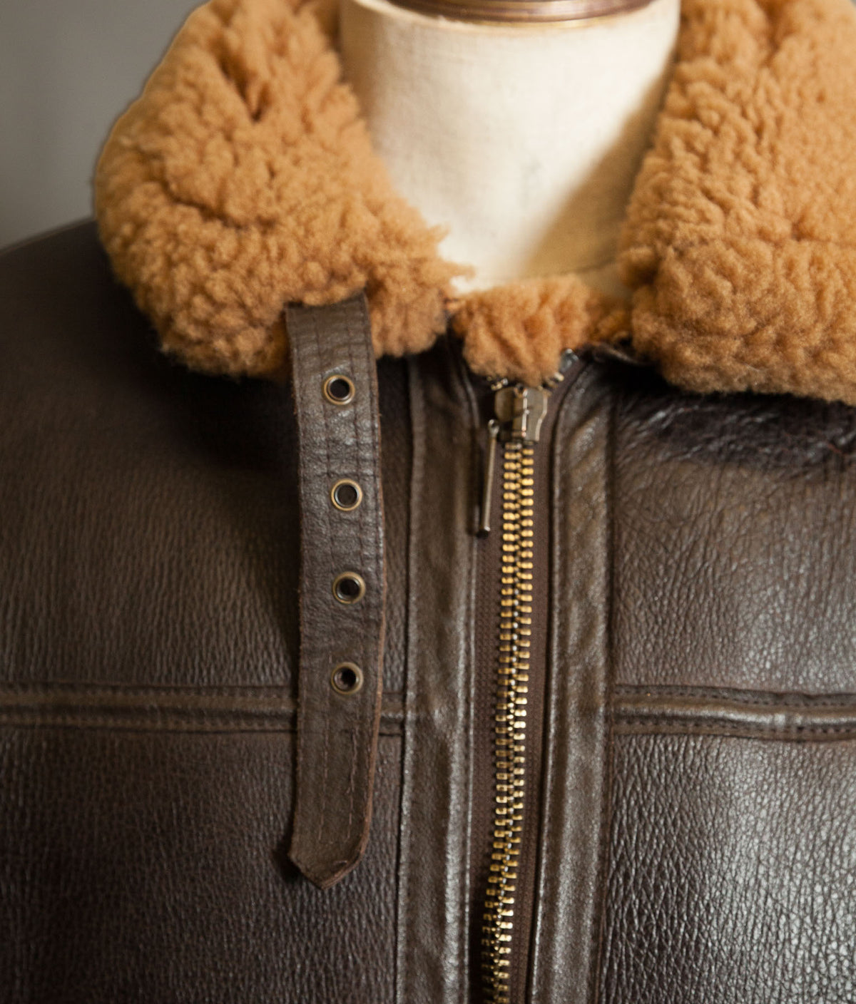 Vintage Cirrus RAF Irvin Sheepskin Shearling Flight Jacket, Made in England