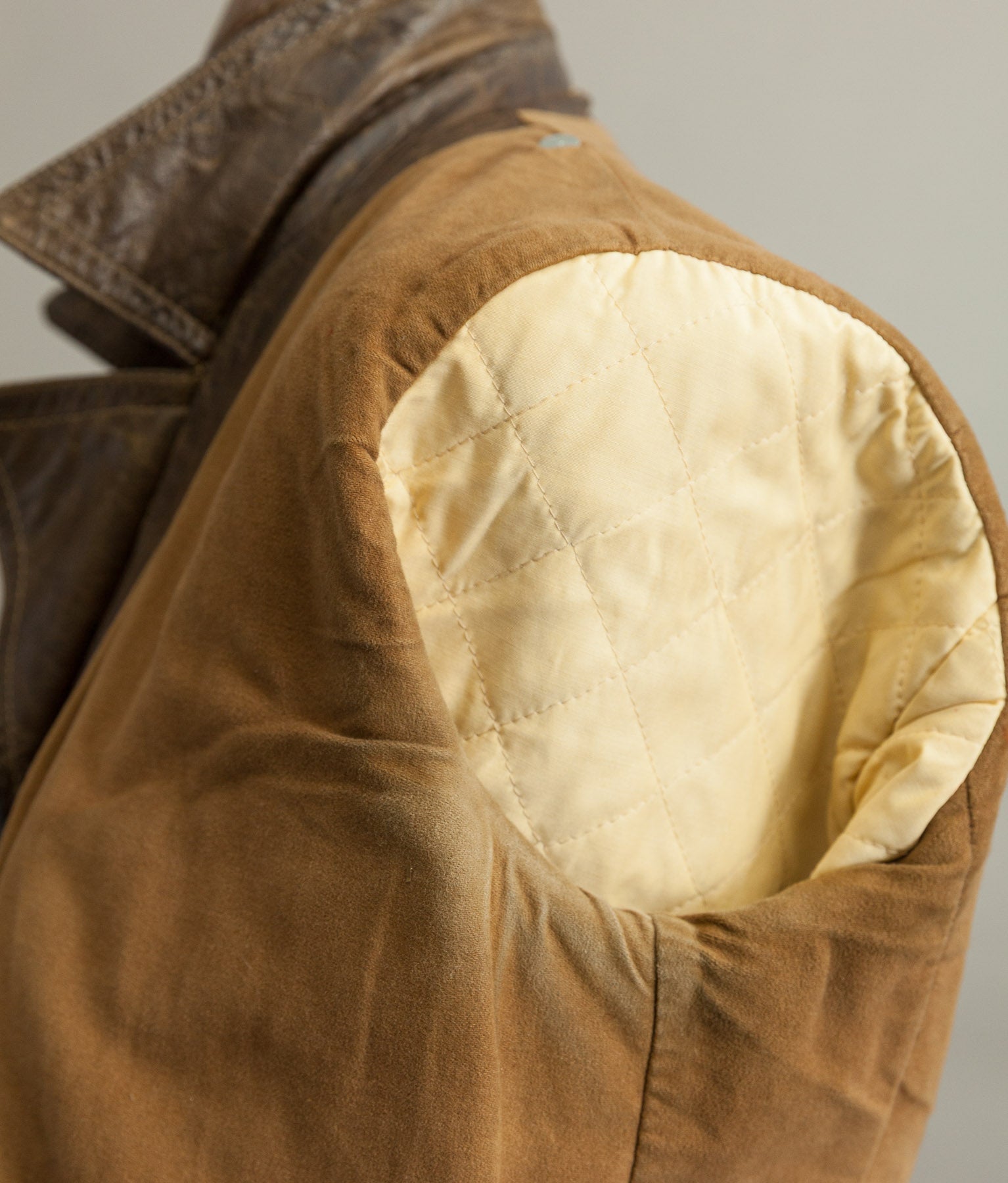 Vintage 1950s German Leather Motorrad Motorcycle Biker Jacket