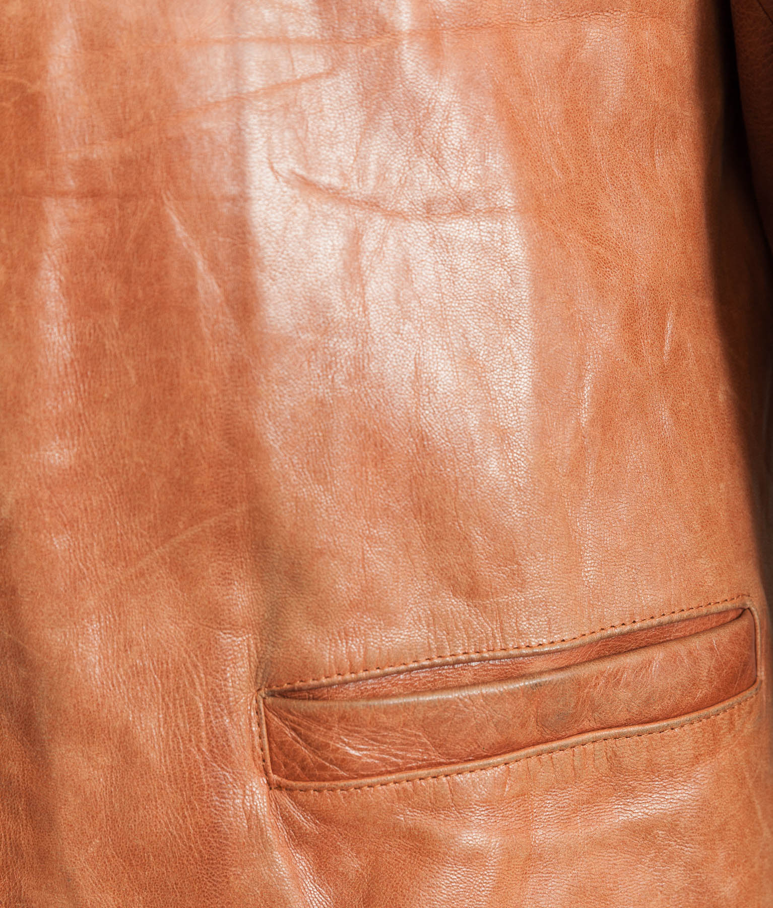 Vintage Stewart Florence Calfskin Leather Aviator Flight Jacket 1940s Style