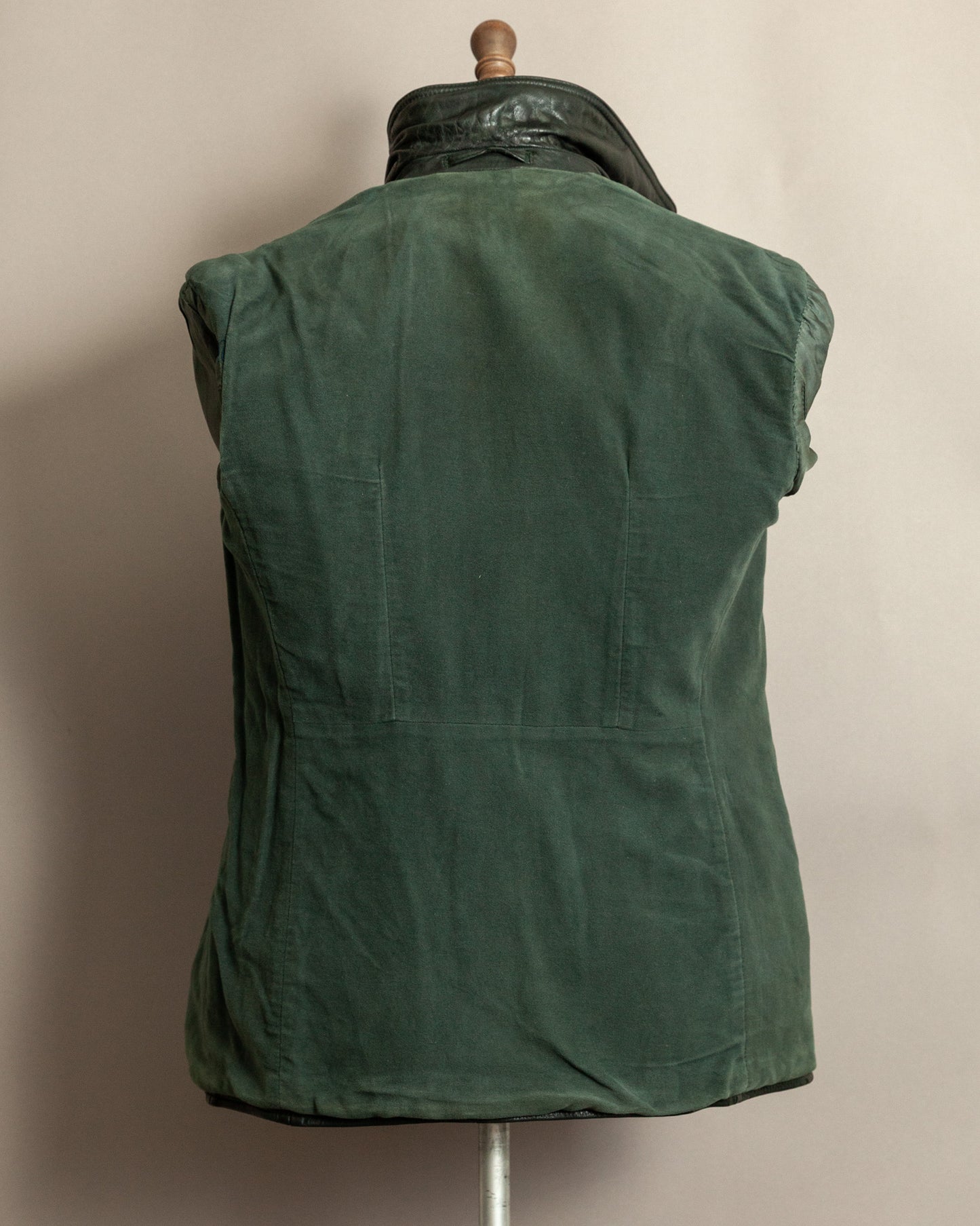 Vintage 1940s German Leather Despatch Rider Jacket Small (40)