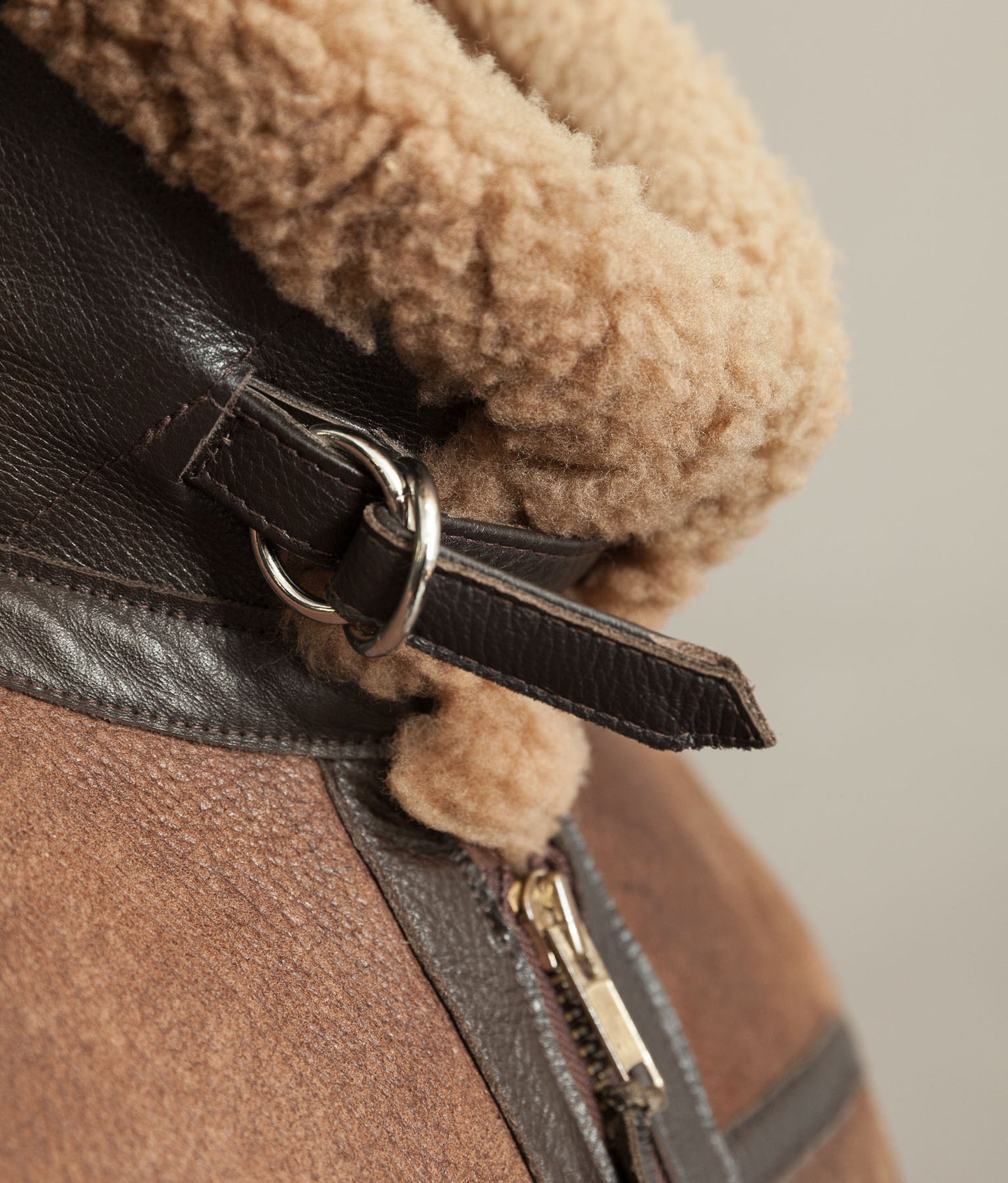 Vintage Irvin Sheepskin Flight Jacket Aviation Leathercraft