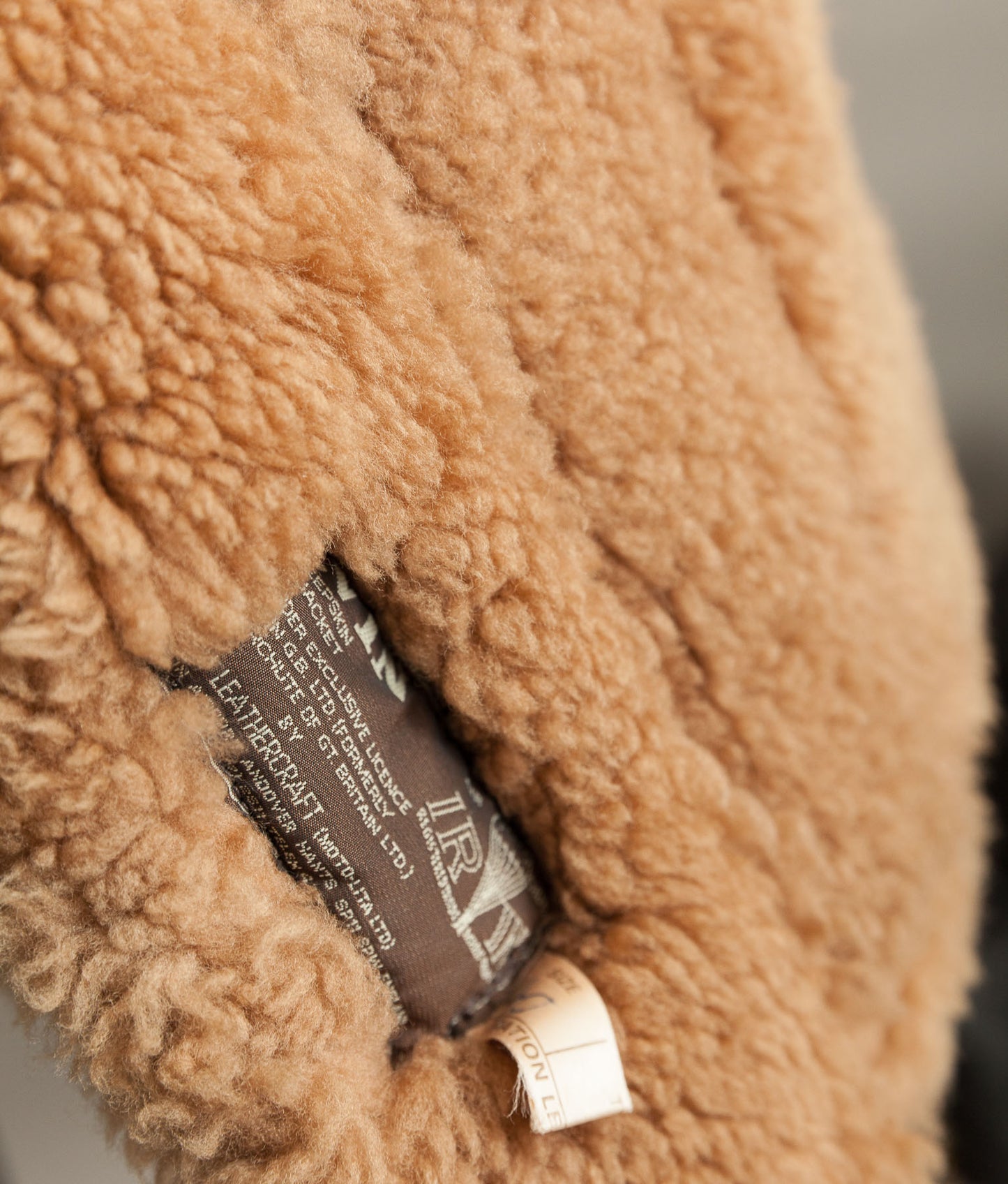 Vintage Irvin Sheepskin Flight Jacket Aviation Leathercraft
