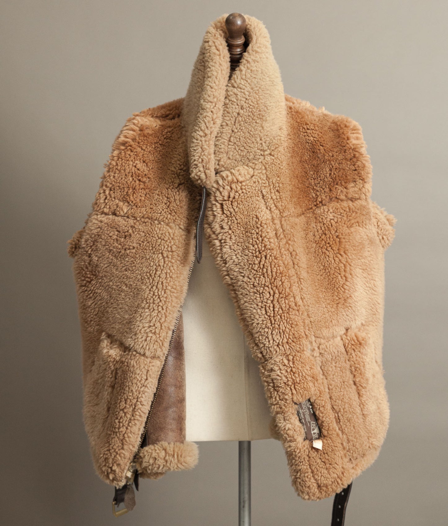Vintage Irvin Sheepskin Flight Jacket Aviation Leathercraft