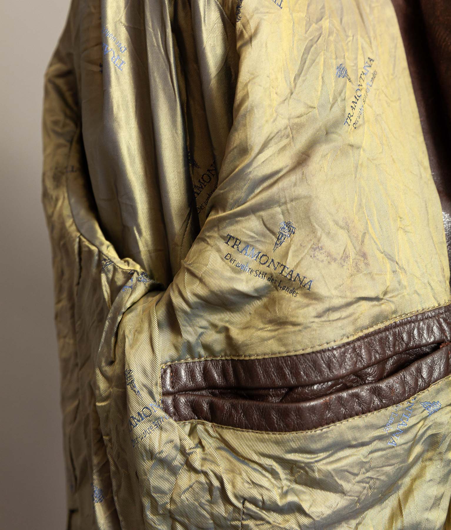 Vintage 1930s German Horsehide Leather Interwar Alpine Jacket