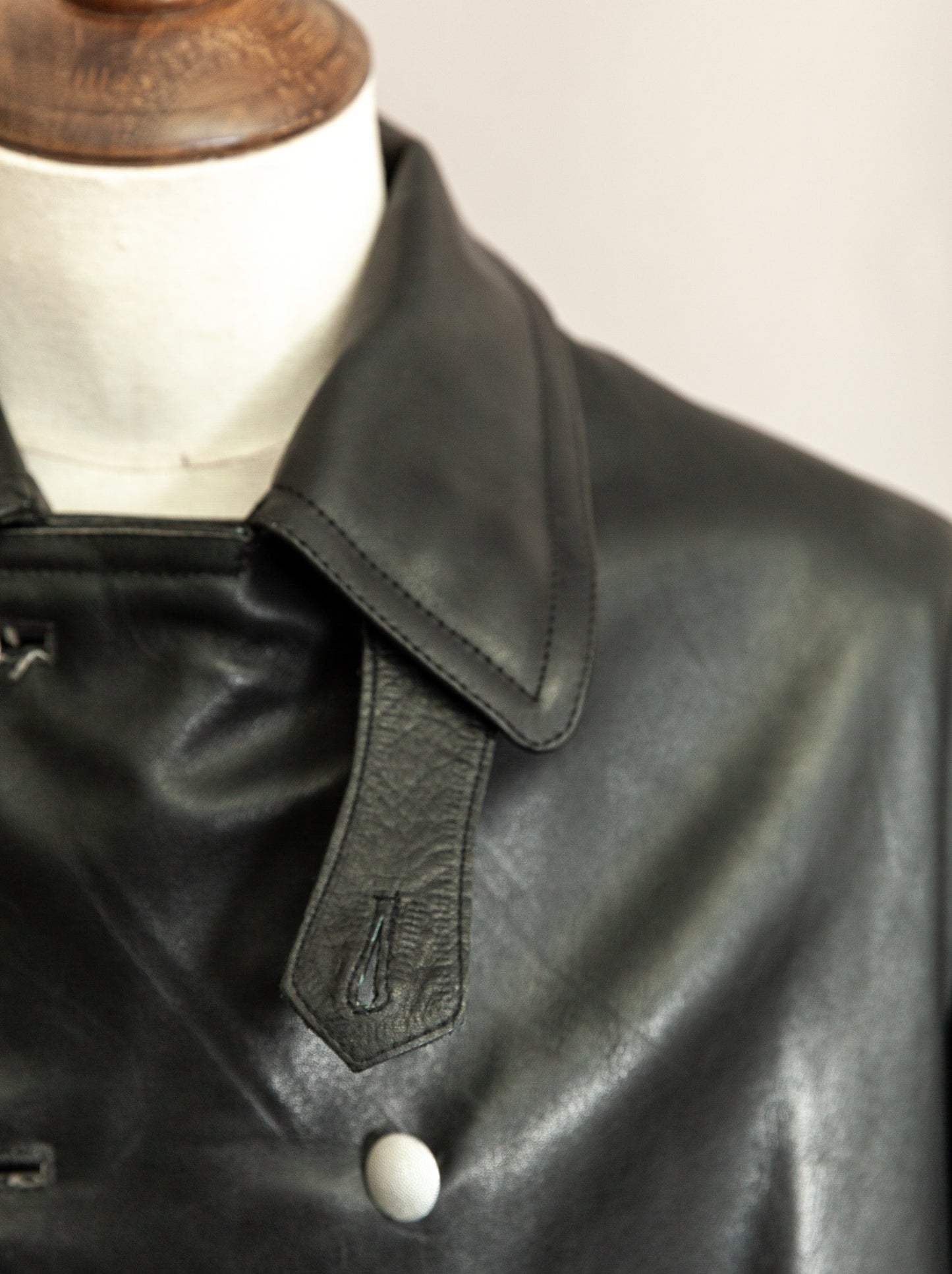 Vintage 1971 German Polizei Weru Sport Motorcycle Trench Coat XL (46)