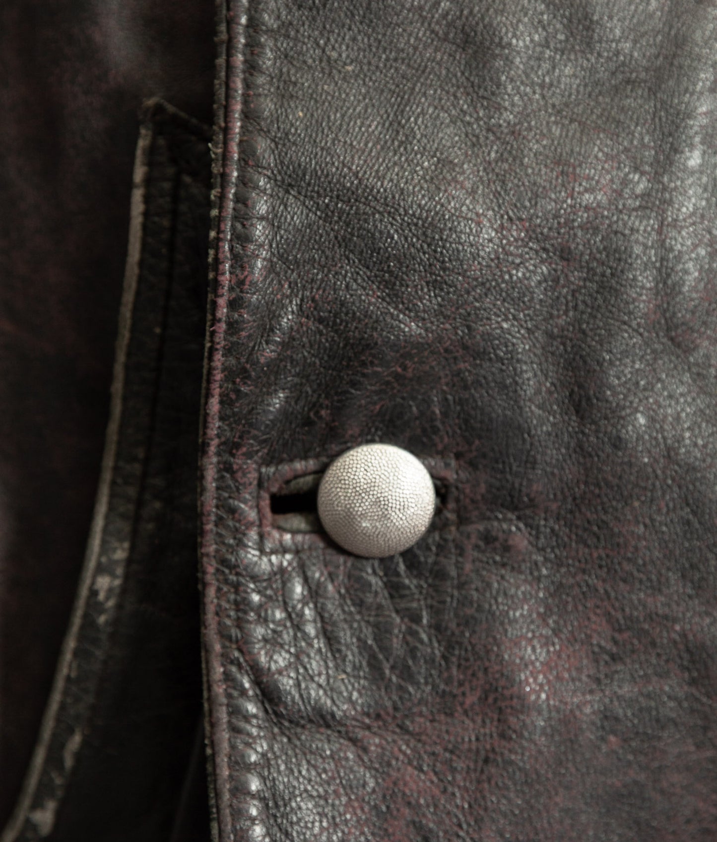 Vintage 1940s German NSKK Paramilitary Leather Jacket