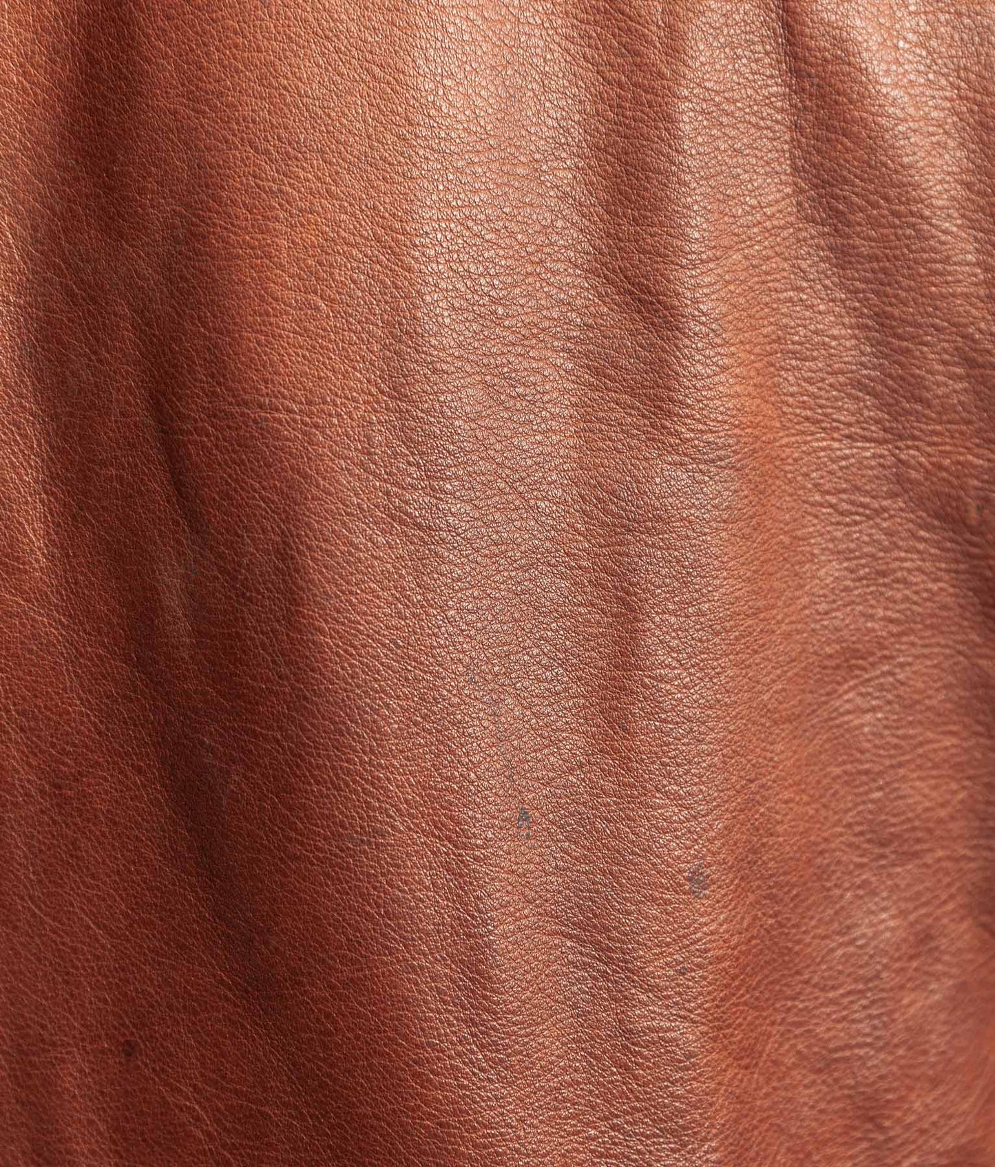 Vintage 1990s Chevignon Cognac Cowhide Leather Jacket