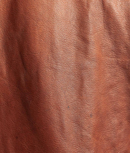 Vintage 1990s Chevignon Cognac Cowhide Leather Jacket
