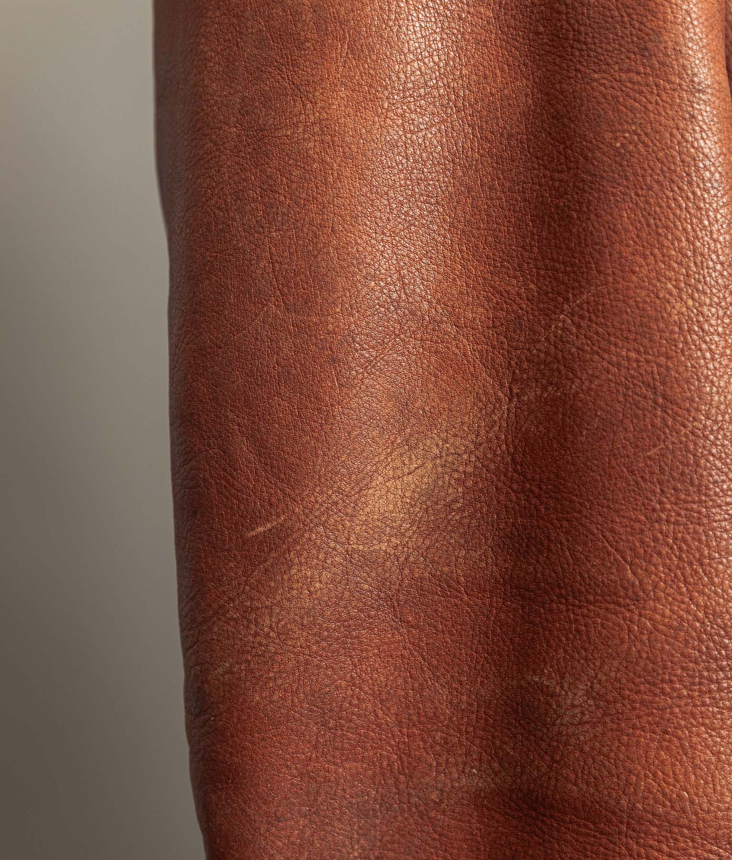 Vintage 1990s Chevignon Cognac Cowhide Leather Jacket