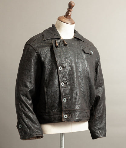 Vintage 1980s Chipie Swedish Military Dispatch Riders Jacket