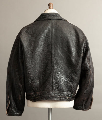 Vintage 1980s Chipie Swedish Military Dispatch Riders Jacket