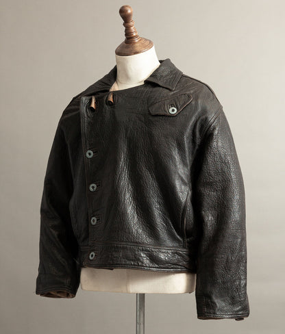 Vintage 1980s Chipie Swedish Military Dispatch Riders Jacket