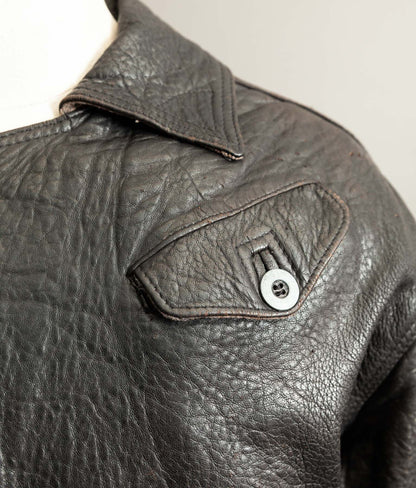 Vintage 1980s Chipie Swedish Military Dispatch Riders Jacket