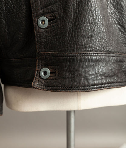 Vintage 1980s Chipie Swedish Military Dispatch Riders Jacket
