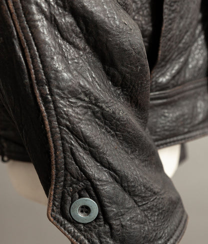 Vintage 1980s Chipie Swedish Military Dispatch Riders Jacket