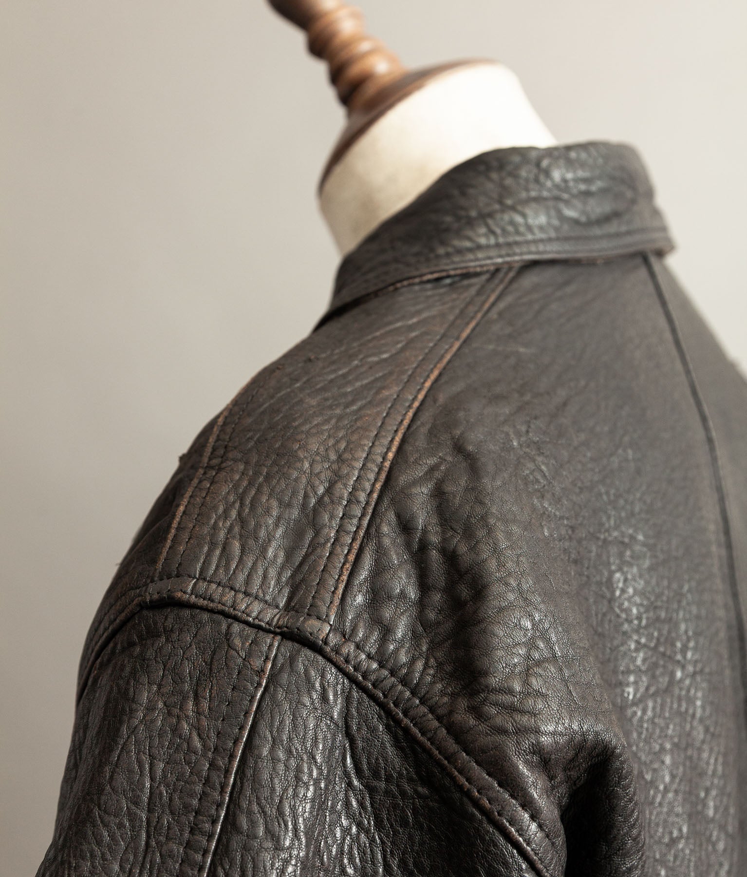 Vintage 1980s Chipie Swedish Military Dispatch Riders Jacket