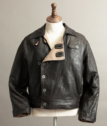 Vintage 1980s Chipie Swedish Military Dispatch Riders Jacket
