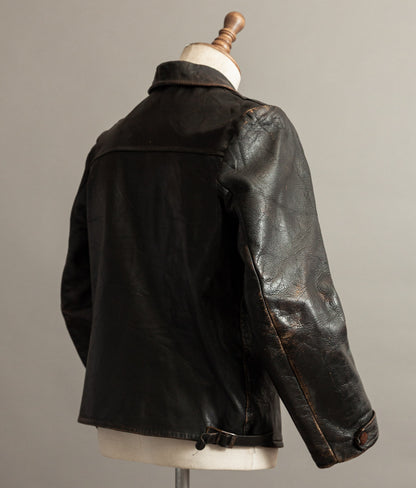 Vintage 1950s Jofama Goatskin Motorcycle Jacket, Malung Sweden