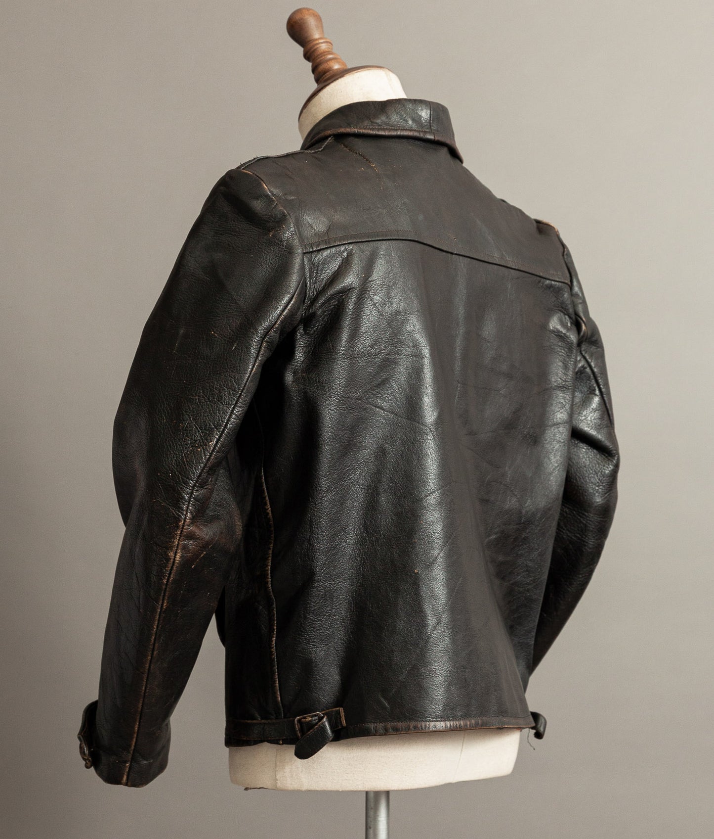Vintage 1950s Jofama Goatskin Motorcycle Jacket, Malung Sweden