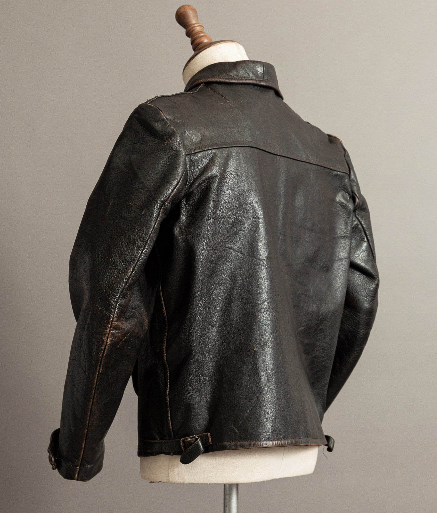 Vintage 1950s Jofama Goatskin Motorcycle Jacket, Malung Sweden