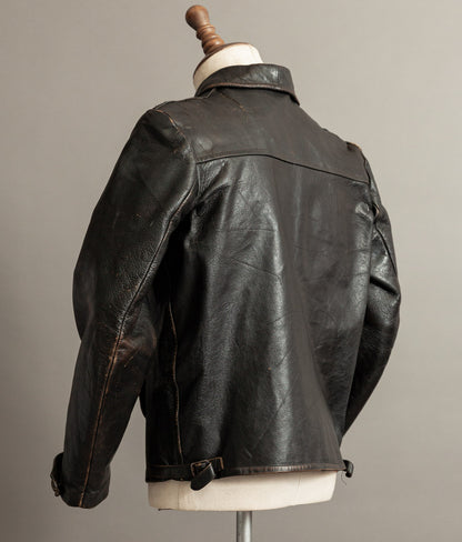Vintage 1950s Jofama Goatskin Motorcycle Jacket, Malung Sweden