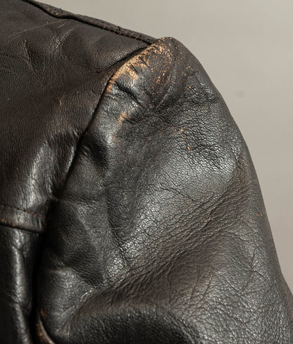 Vintage 1950s Jofama Goatskin Motorcycle Jacket, Malung Sweden