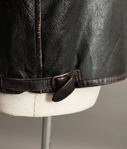 Vintage 1950s Jofama Goatskin Motorcycle Jacket, Malung Sweden