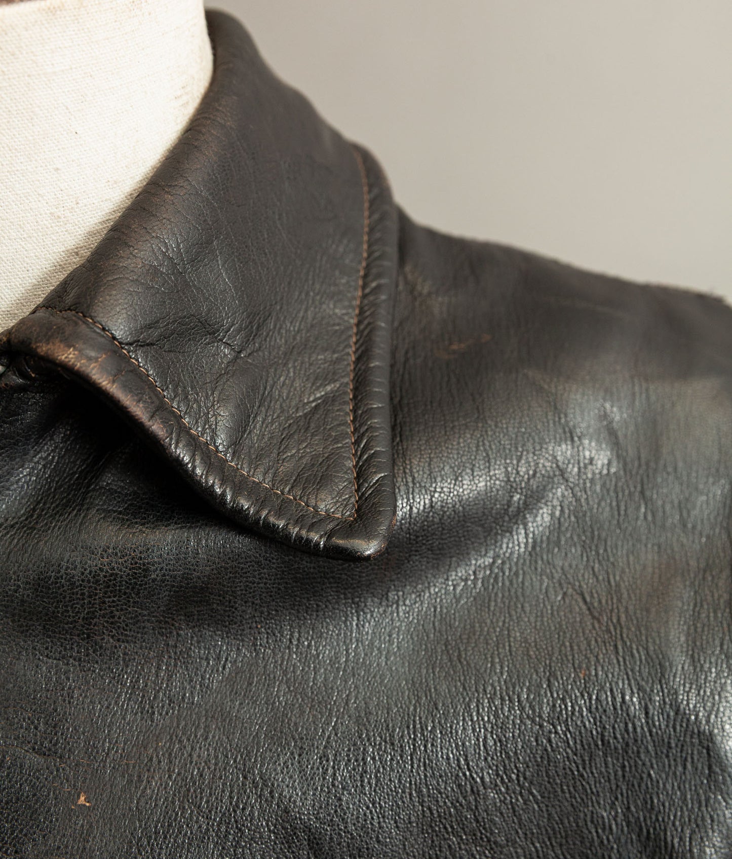 Vintage 1950s Jofama Goatskin Motorcycle Jacket, Malung Sweden