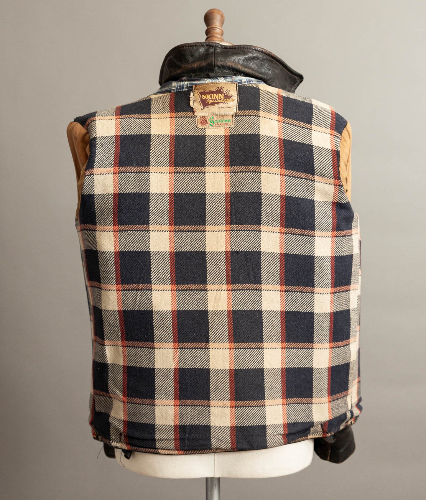 Vintage 1950s Jofama Goatskin Motorcycle Jacket, Malung Sweden
