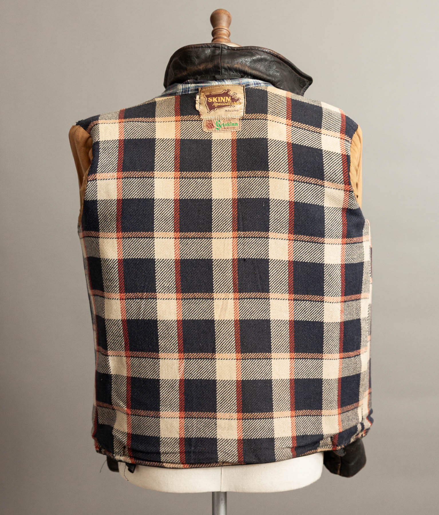 Vintage 1950s Jofama Goatskin Motorcycle Jacket, Malung Sweden