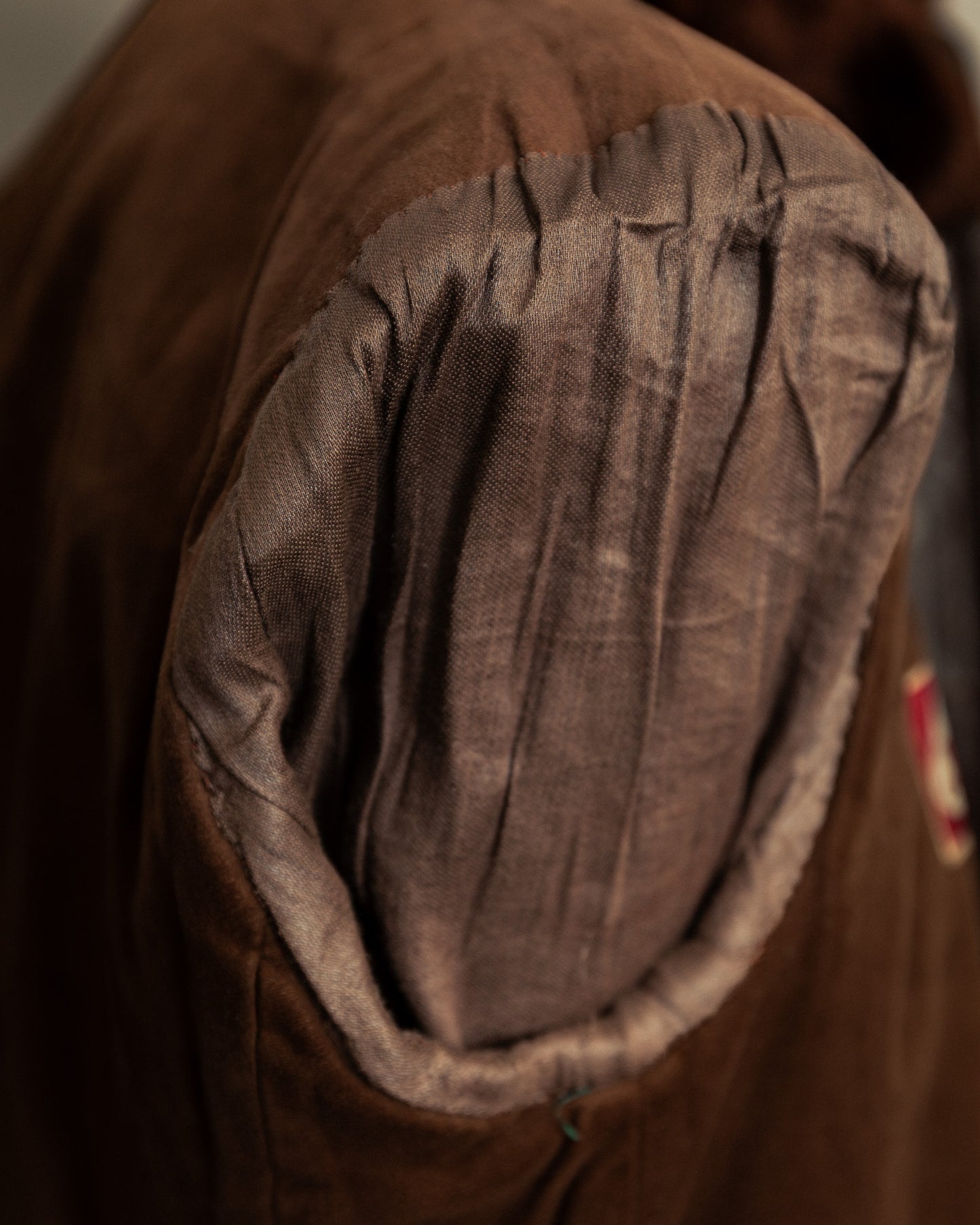 Vintage 1940s German Striwa Leather Trench Coat Medium (42)
