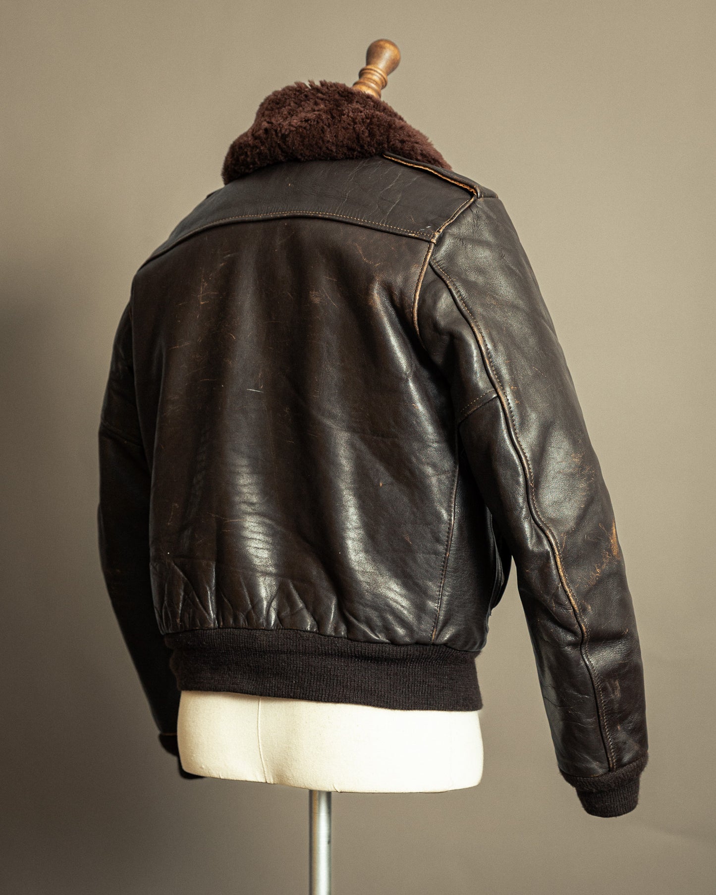 Vintage Schott 674SM Leather Flight Jacket Small (40)
