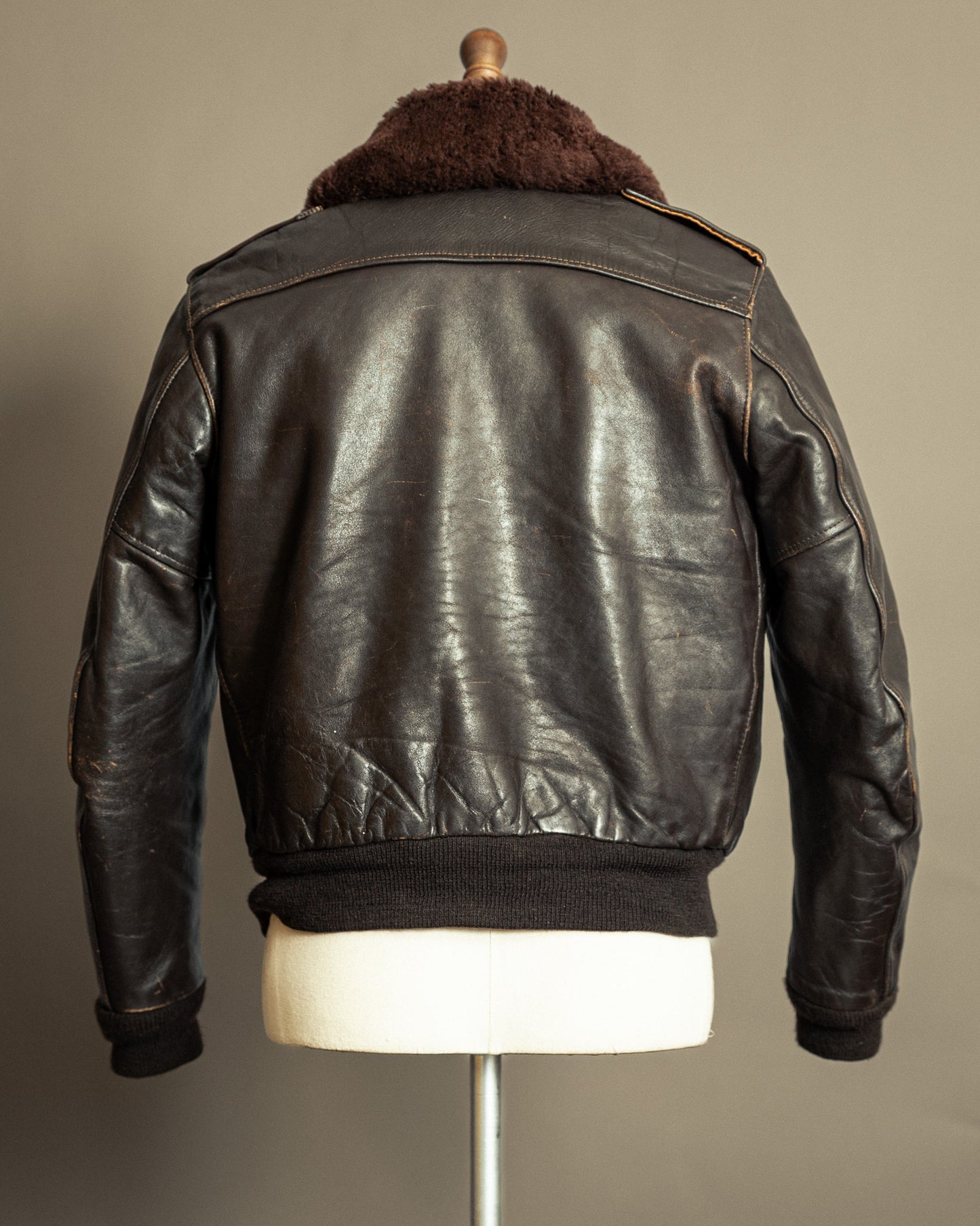 Vintage Schott 674SM Leather Flight Jacket Small (40)