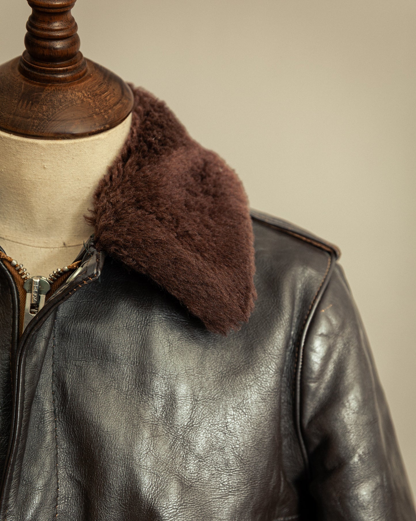 Vintage Schott 674SM Leather Flight Jacket Small (40)
