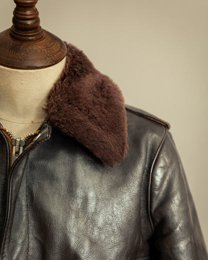 Vintage Schott 674SM Leather Flight Jacket Small (40)