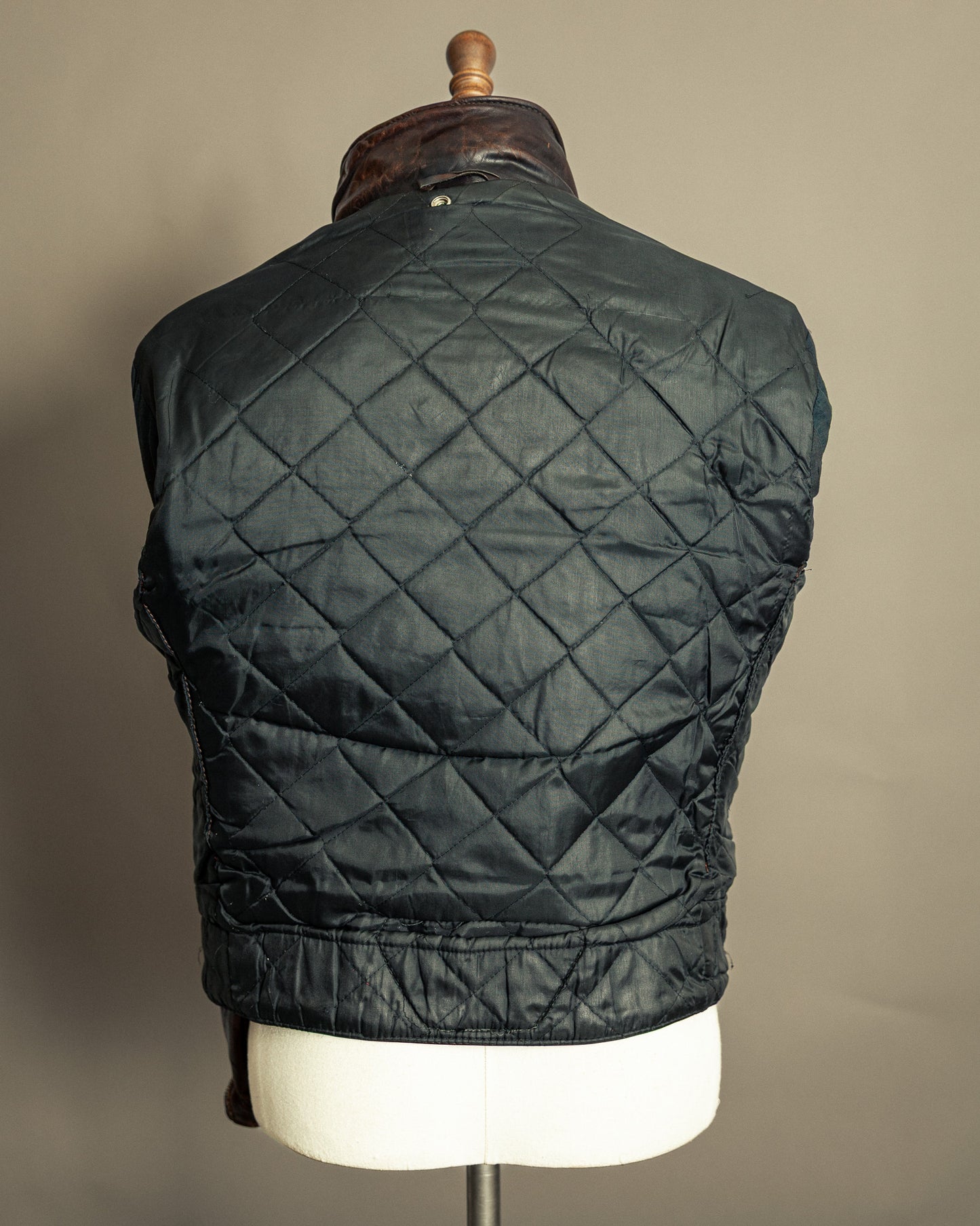 Schott Perfecto 619 – 1970s Hand-Oiled Brown Naked Cowhide (40)