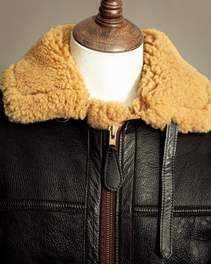 Vintage RAF Irvin Sheepskin Flying Jacket S/M (40L)