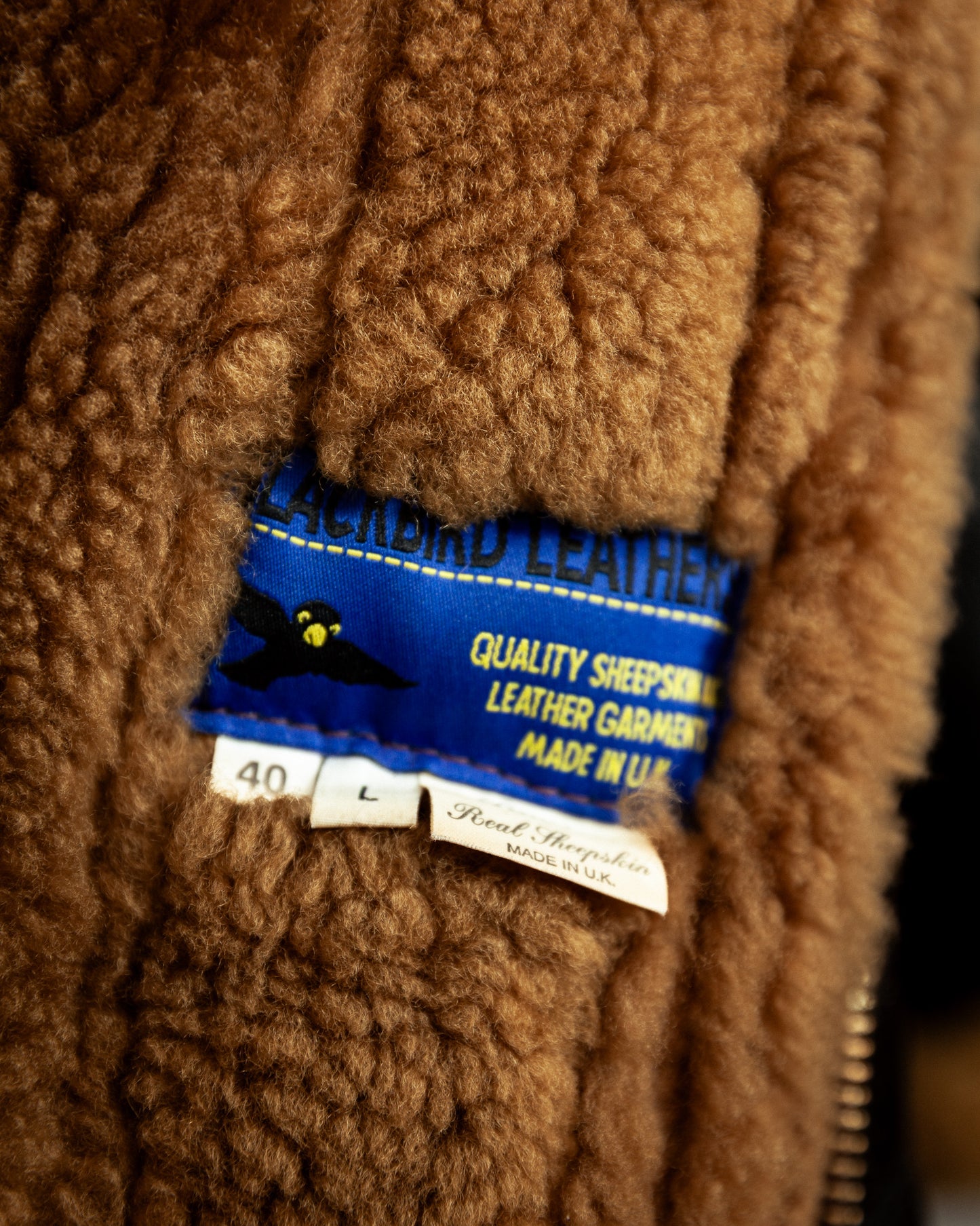 Vintage RAF Irvin Sheepskin Flying Jacket S/M (40L)