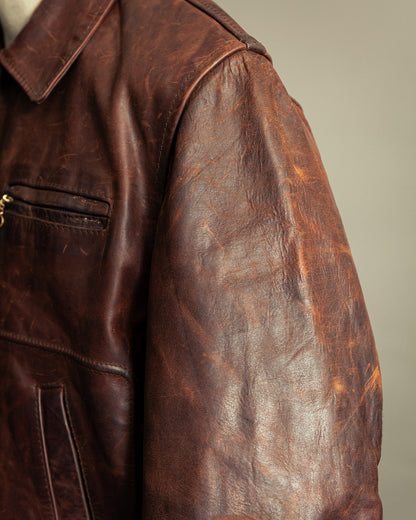 Vintage Aero Leather Montgomery Horsehide Jacket - L/XL (44)