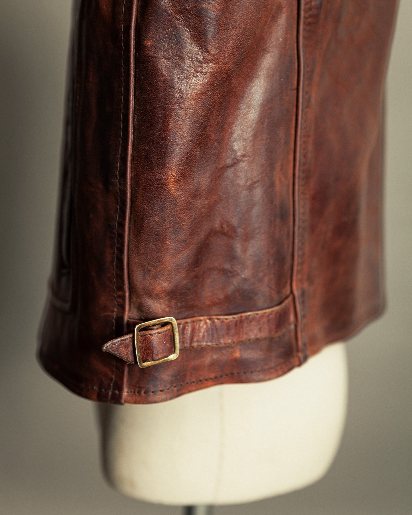 Vintage Aero Leather Montgomery Horsehide Jacket - L/XL (44)