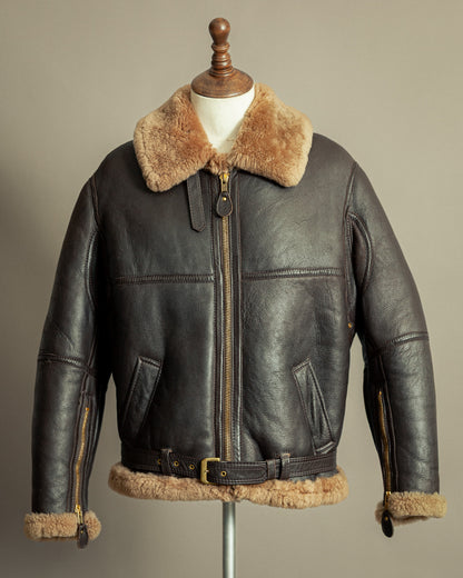 Vintage RAF Irvin Sheepskin Flying Jacket - Made in England