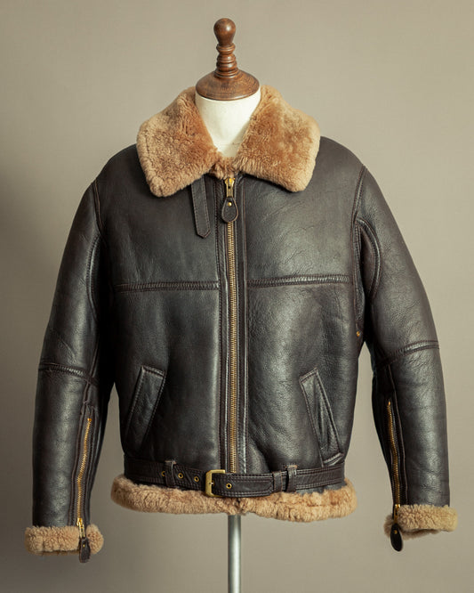 Vintage RAF Irvin Sheepskin Flying Jacket - Made in England