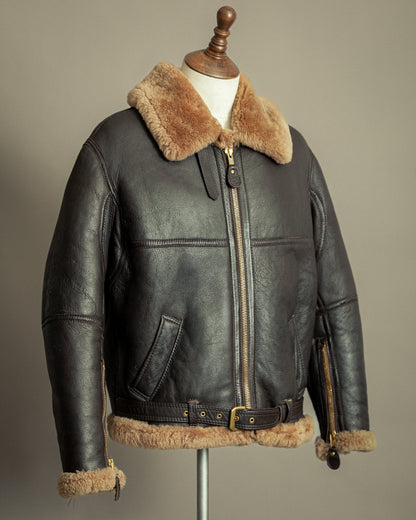 Vintage RAF Irvin Sheepskin Flying Jacket - Made in England