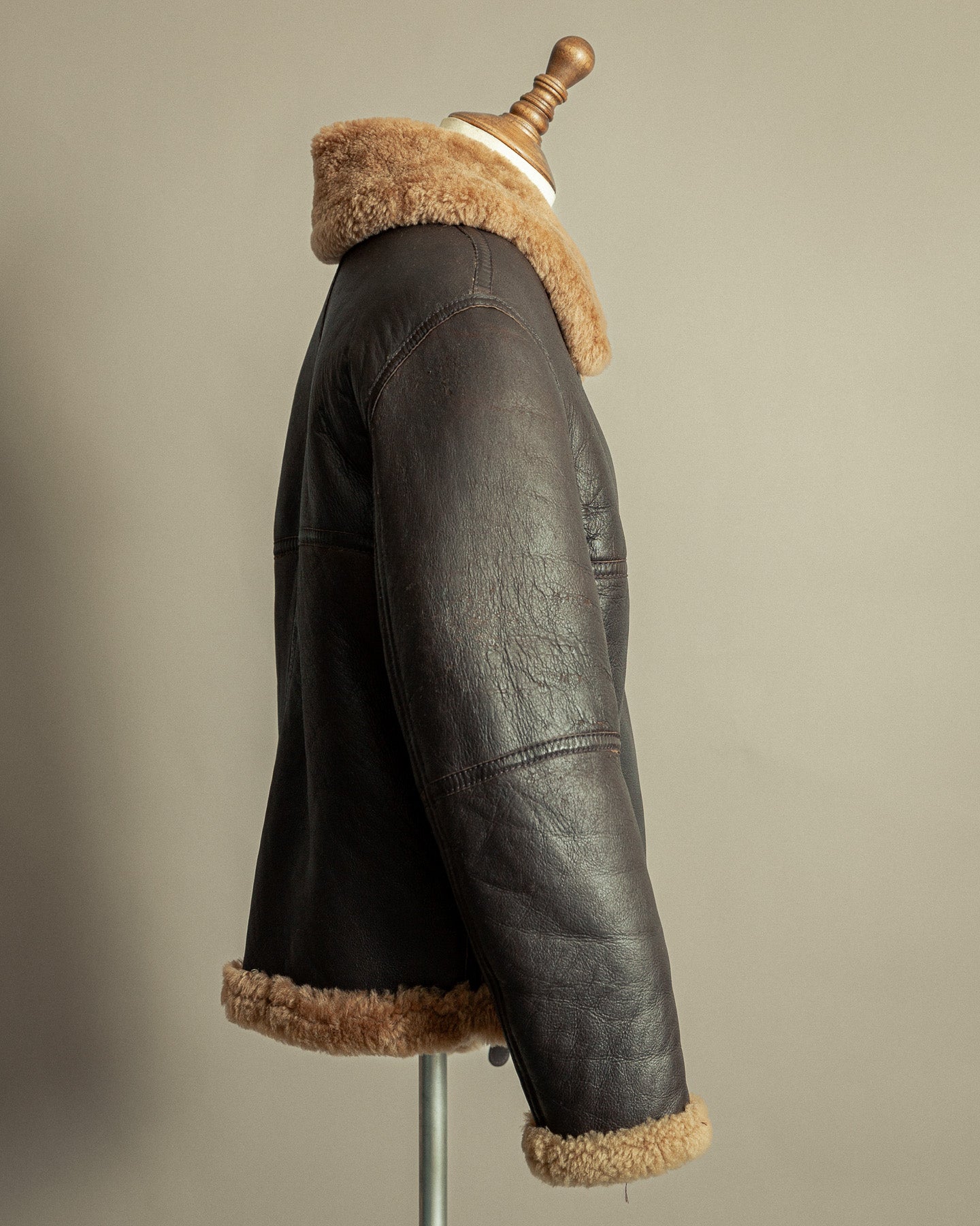 Vintage RAF Irvin Sheepskin Flying Jacket - Made in England