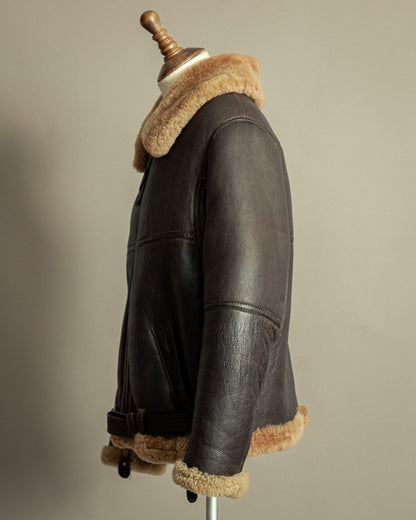 Vintage RAF Irvin Sheepskin Flying Jacket - Made in England
