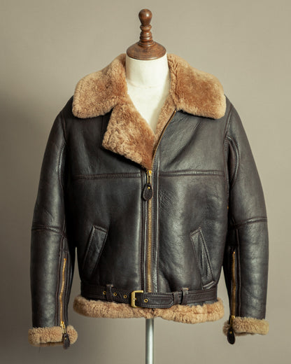 Vintage RAF Irvin Sheepskin Flying Jacket - Made in England