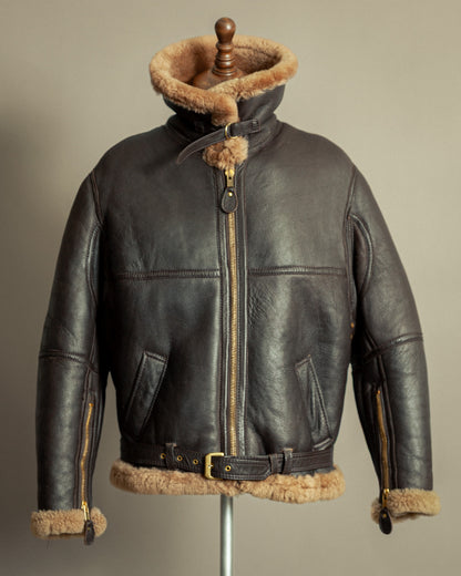Vintage RAF Irvin Sheepskin Flying Jacket - Made in England