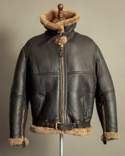 Vintage RAF Irvin Sheepskin Flying Jacket - Made in England