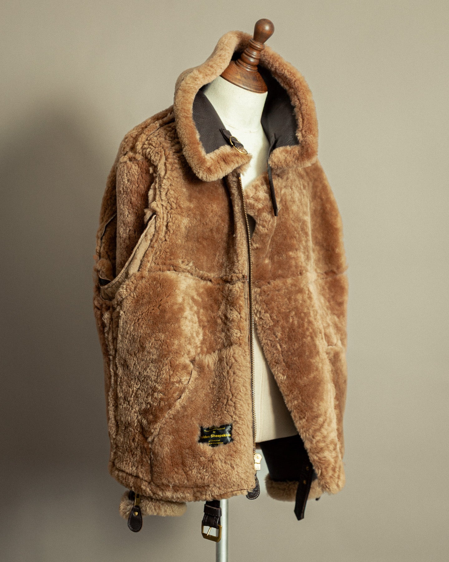 Vintage RAF Irvin Sheepskin Flying Jacket - Made in England