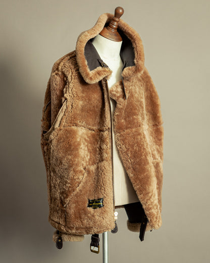 Vintage RAF Irvin Sheepskin Flying Jacket - Made in England